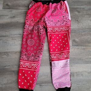 B. Creative Collective Bandana Joggers 1 of 1 LG/XL